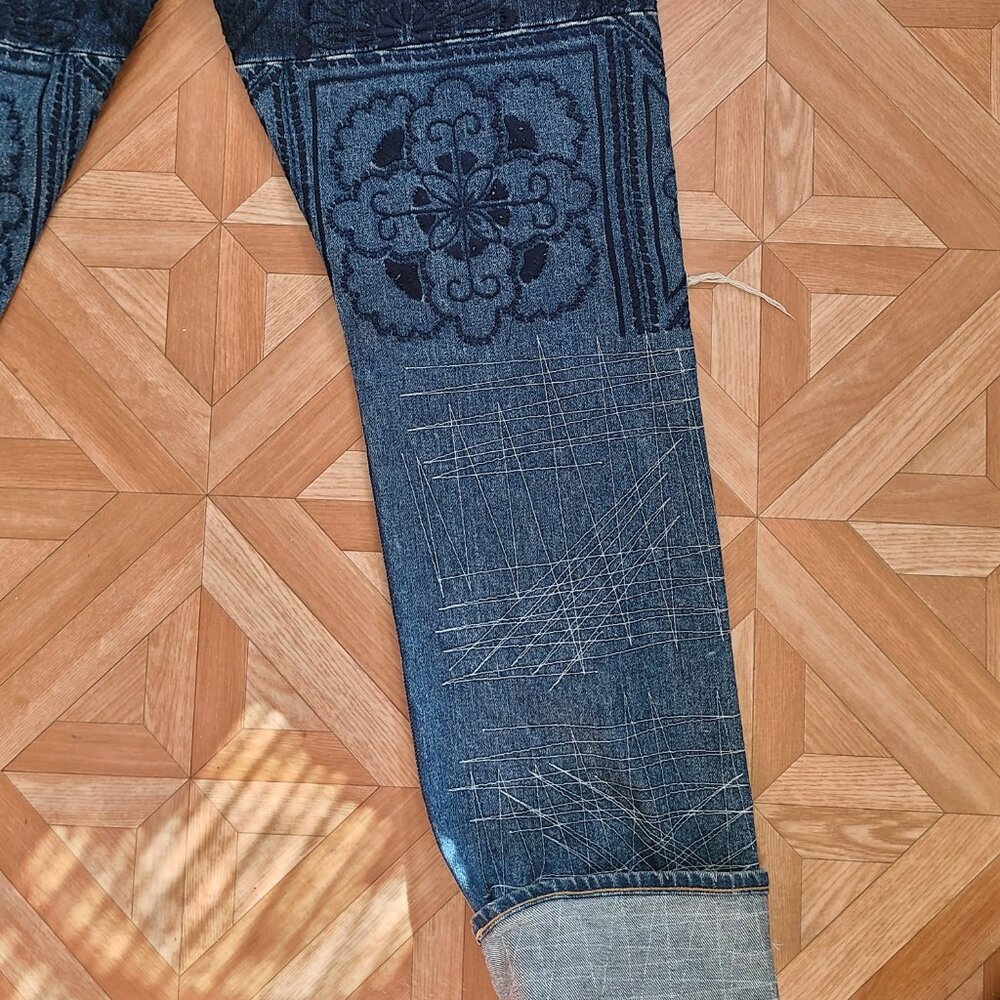 Levi's Made & Crafted 511 Slim Denim Jeans Made in Japan W38 Selvedge Boro - Picture 16 of 16